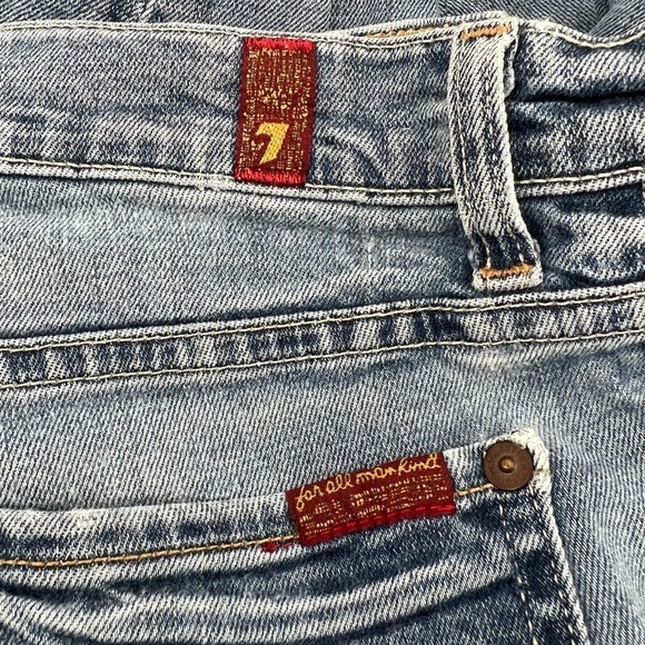 7 For All Mankind Skinny Leg Jeans Size 28 Women’s - Picture 6 of 8